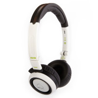 AKG/爱科技 Q460耳机 头戴式耳机带麦克风手机出街搭配音乐耳机 白色