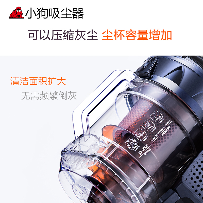 小狗 (puppy) 吸尘器 D-9006 静音 大功率 家用吸尘器