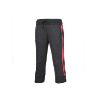 Adidas/阿迪达斯 女裤 时尚百搭舒适运动裤修身训练跑步透气七分裤|AY4808