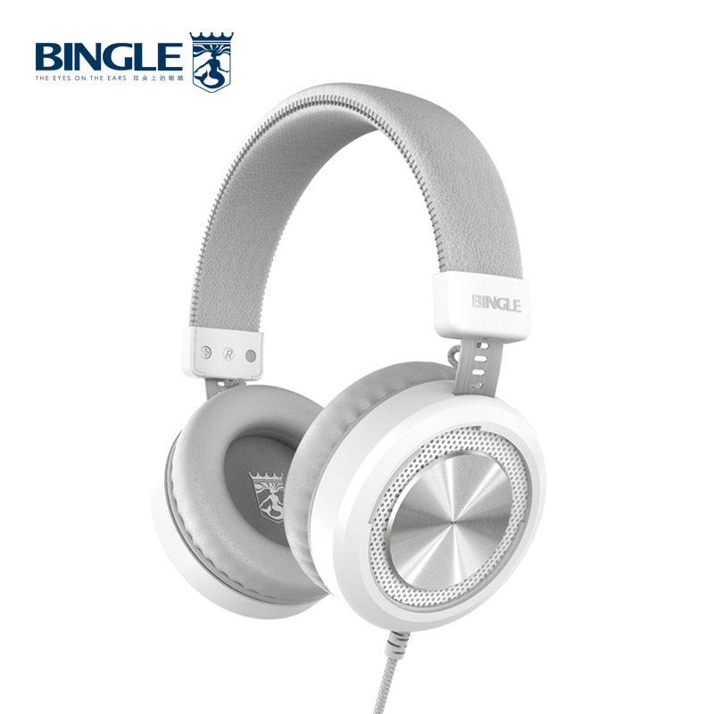 宾果/Bingle M60耳机头戴式有线控音乐重低音手机电脑通用耳麦(黑色)