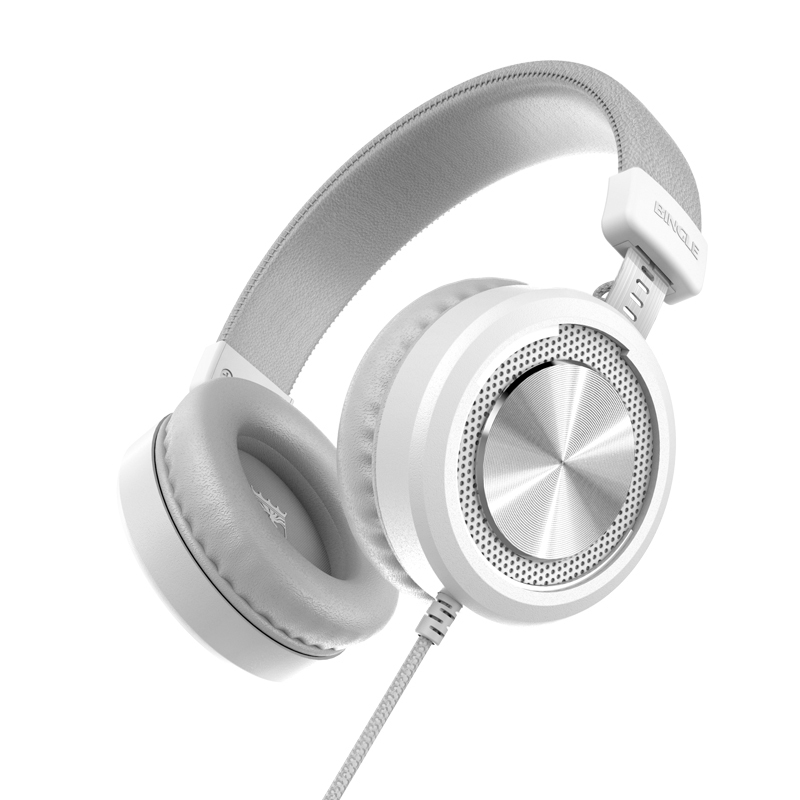 宾果/Bingle M60耳机头戴式有线控音乐重低音手机电脑通用耳麦(黑色)