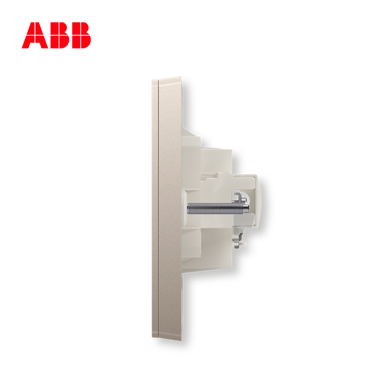 ABB开关插座 轩致无框二位电视/6类电脑插座RJ45AF334-PG