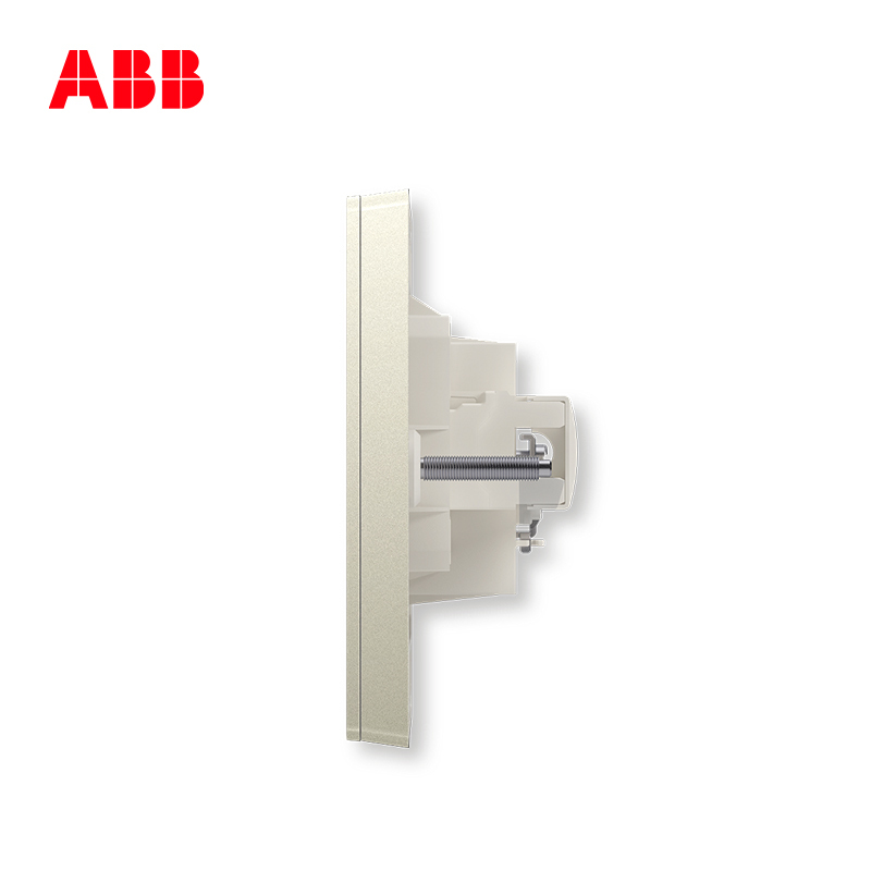 ABB开关插座 轩致无框二位电视/超5类电脑插座RJ45AF325-CS
