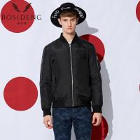 波司登迪士尼米奇系列撞色男士青年棒球服羽绒服B1601117