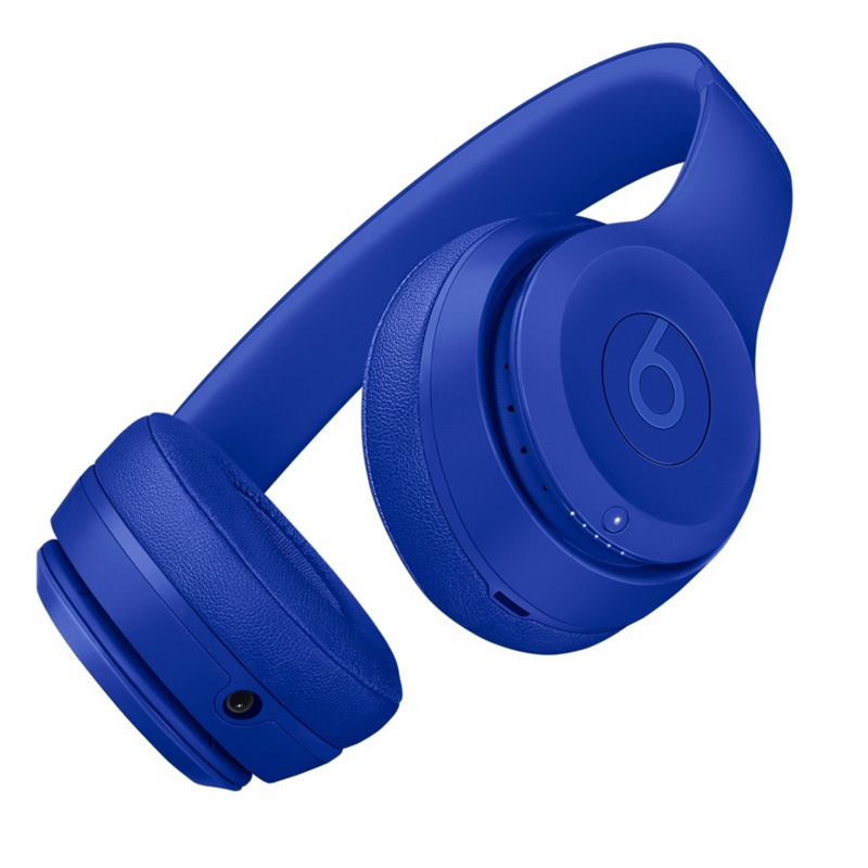 BEATS Solo3 Wireless 无线耳机 头戴式蓝牙耳机 带麦可通话跑步运动耳机 深海蓝