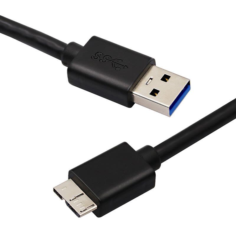 飞利浦(PHILIPS)SWR3101 USB3.0数据线5Gbps黑色 移动硬盘线、手机线1.8米图片