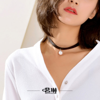 夏夜凉凉choker颈链项链女 锁骨 韩版学生短链项圈颈带 脖子饰品