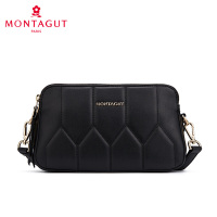梦特娇MONTAGUT女包经典时尚贝壳包2017秋季新款潮单肩斜挎包包女