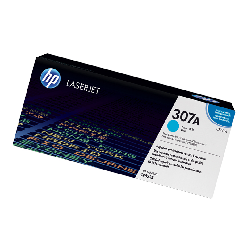 惠普 CE741A 青色硒鼓307A(适用HP CP5225)