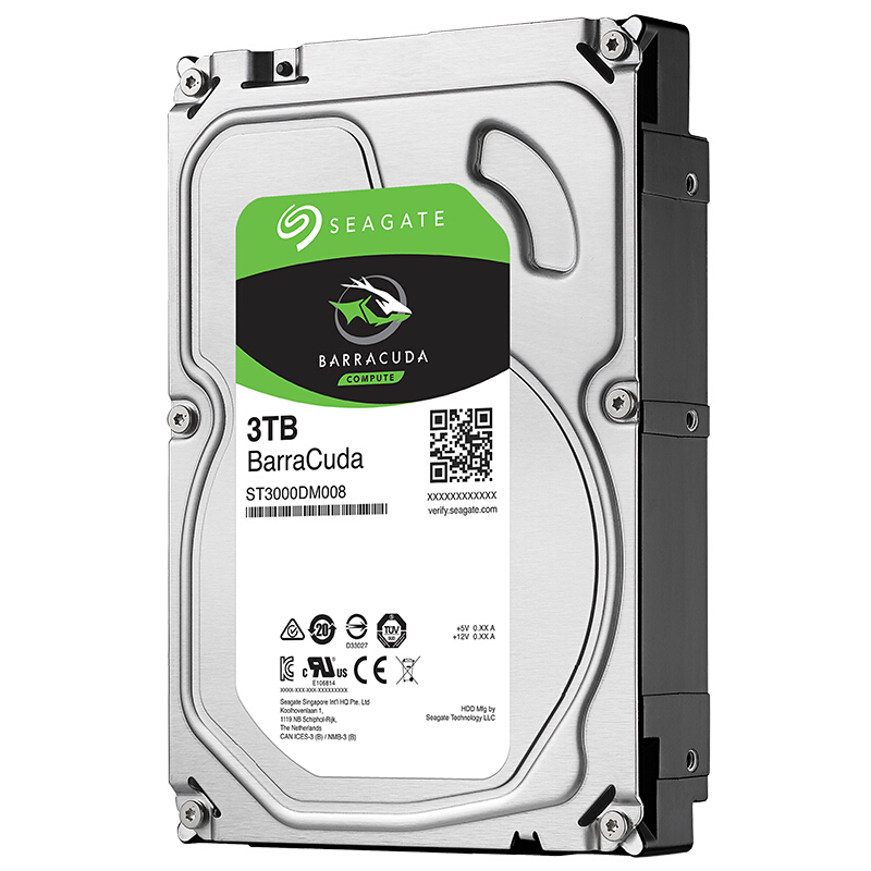 希捷(SEAGATE)ST3000DM008酷鱼3TB