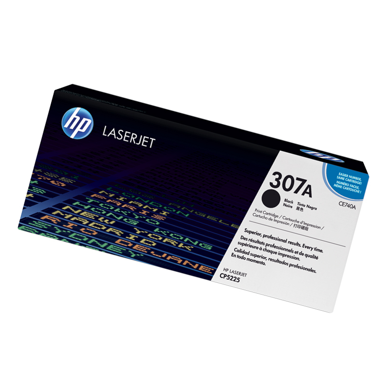 惠普 CE740A 黑色硒鼓307A(适用HP CP5225)