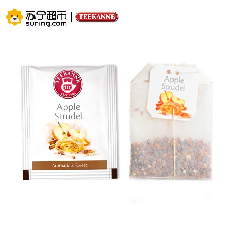 【苏宁超市】teekanne德国原装进口水果茶 花果茶 苹果馅奶酪卷味茶饮 组合袋泡花草果粒茶叶包 50g图片
