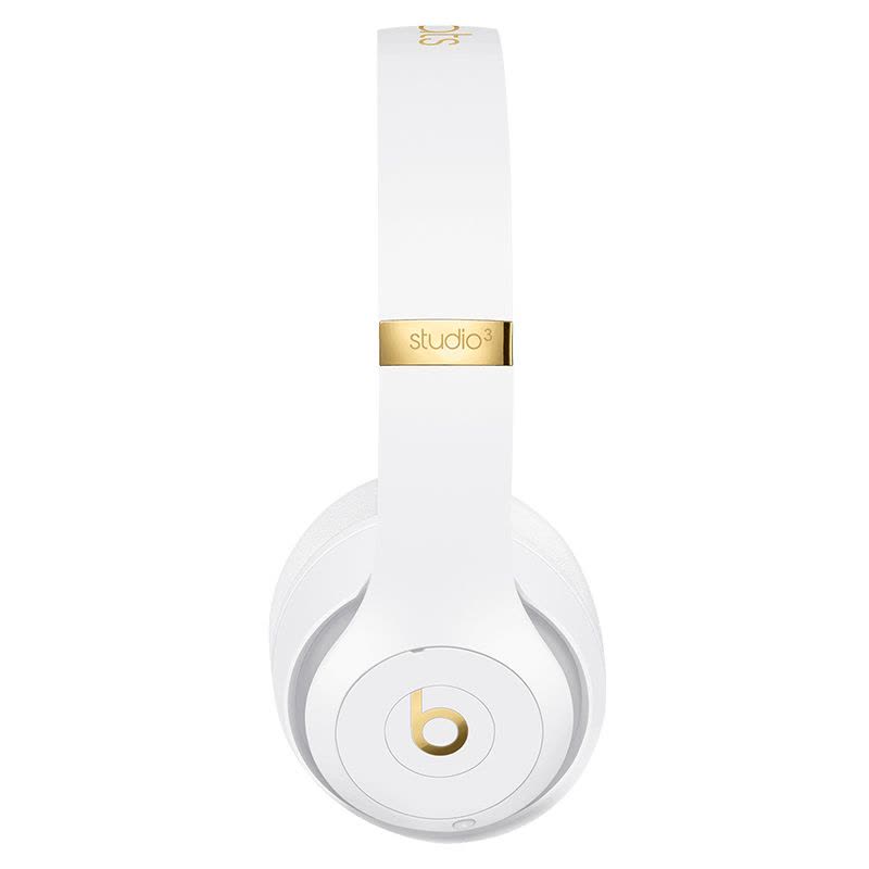 Beats Studio3 Wireless 录音师无线3代 头戴式 蓝牙无线耳机 降噪耳机 游戏耳机 - 白色图片