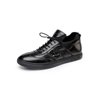 大洋洲袋鼠 时尚百搭 牛皮真皮男鞋高帮鞋男靴子OMPD6406576