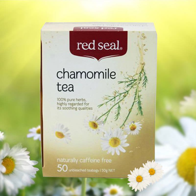 红印(Red Seal) 洋甘菊茶 25包/盒装 新西兰进口 舒缓情绪 茶叶图片