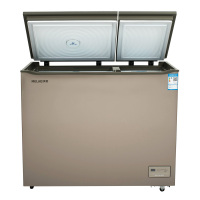美菱(MELING)BCD-182DTEB 182升双温双室冰柜 AC+净味保鲜 深冷电控（雅绸金棕）