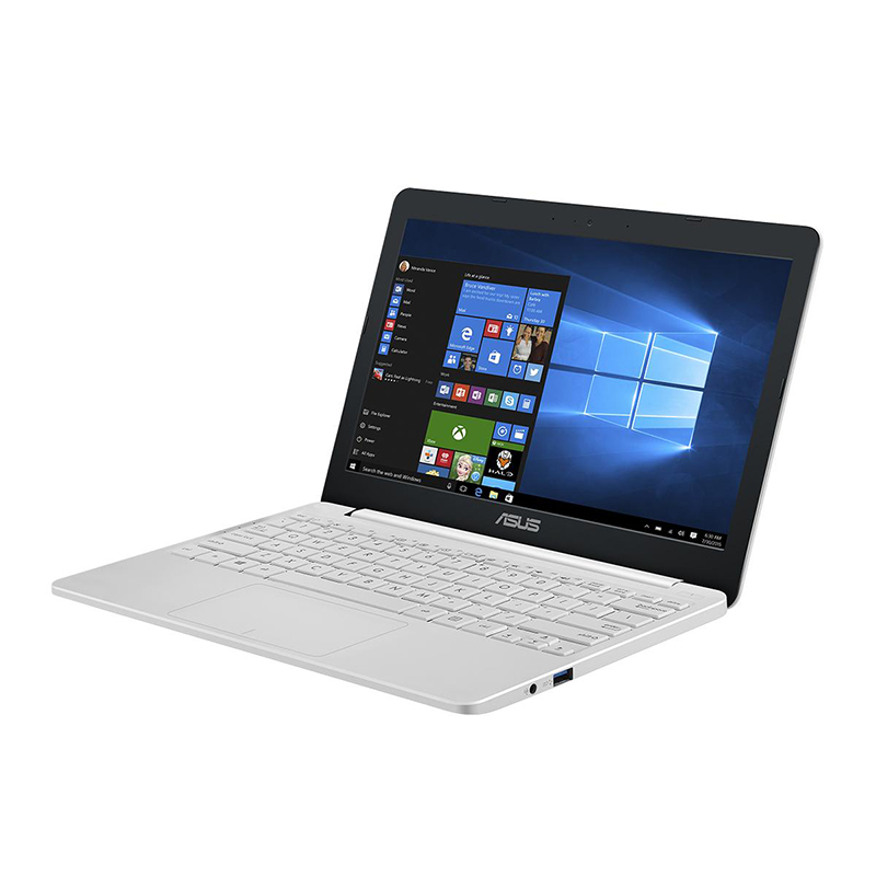 华硕(ASUS)思聪本E203 11.6英寸轻薄本笔记本电脑(N3350双核处理器 4G 128GB固态 珍珠白)
