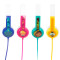 buddyPHONES Standard 儿童耳机头戴式安全音量听音乐娱乐英语学习有线耳机防过敏耳罩小孩礼物礼品 黄色