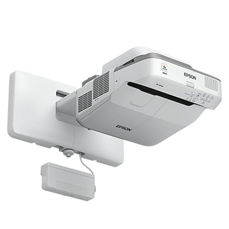 爱普生(EPSON) CB-695Wi 超短焦投影机投影仪+幕布+安装
