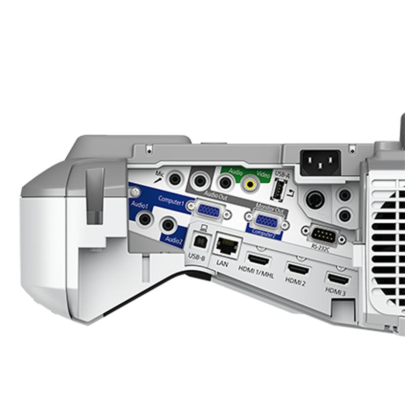 爱普生(EPSON) CB-695Wi 超短焦投影机投影仪+幕布+安装