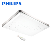 飞利浦(PHILIPS)LED吸顶灯 客厅灯现代简约智能遥控调光调色亚克力卧室房间灯具90W 悦晖