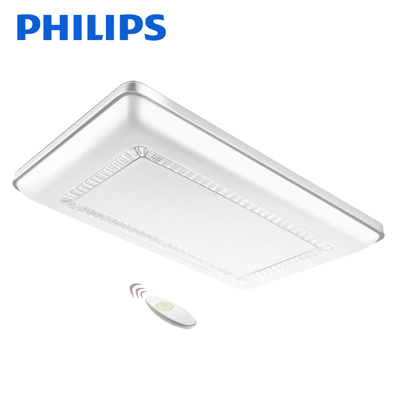 飞利浦(PHILIPS)吸顶灯套装 简约现代大气客厅灯具卧室灯遥控调光调色 悦妍30W 36W 90W 105W