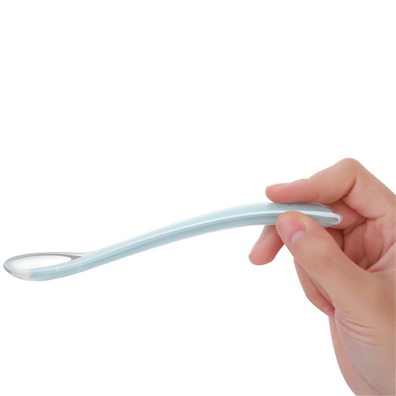 喔喔牛oonew婴儿勺宝宝硅胶