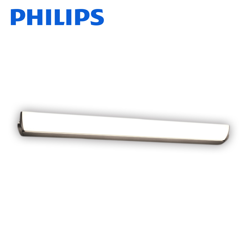 飞利浦(PHILIPS)LED镜前灯浴室卫生间简约现代墙灯化妆柜镜柜壁灯防水防雾 靓丽