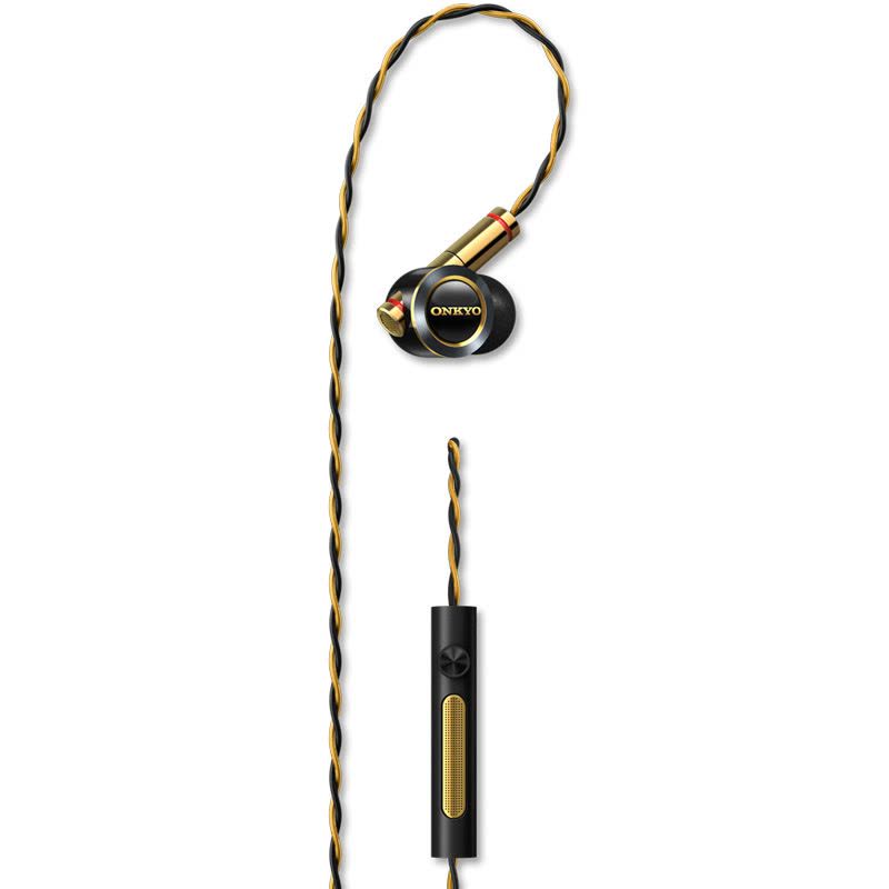 安桥(Onkyo) E900M 入耳式耳机高分辨率音频双动铁单元电驱驱动带线控