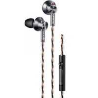 安桥(Onkyo) E700M(B) 入耳式带麦线控 HiFi 音乐耳机 黑色