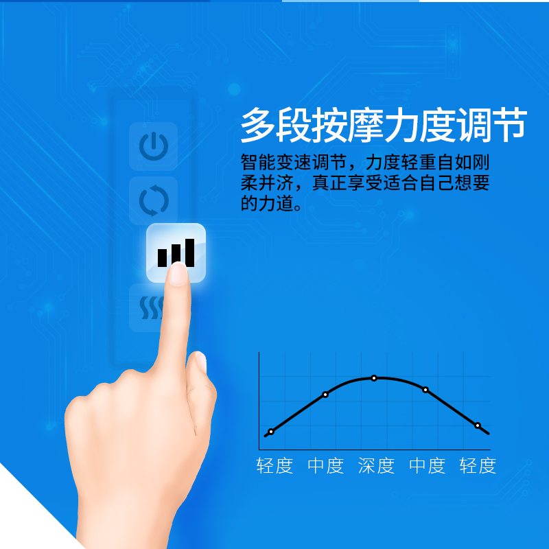 佳仁(JARE)按摩披肩 688_9E米色 4D仿真人揉捏 低噪音 温热舒缓 居家/车载两用披肩
