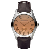 阿玛尼（ARMANI）手表男表商务时尚石英手表男士手表 男表AR0645