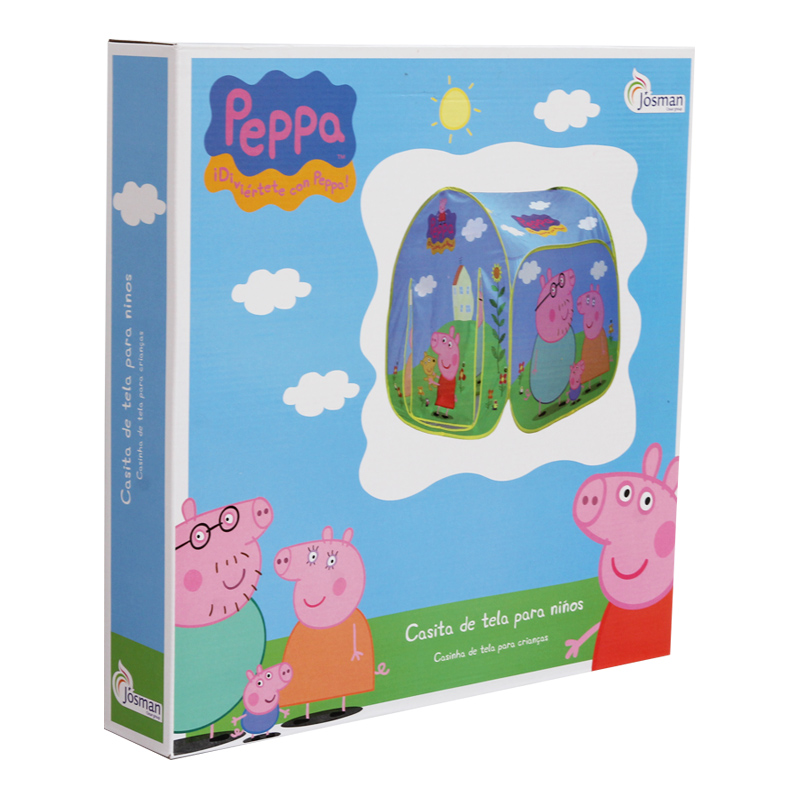 小猪佩奇Peppa Pig家用室内户外玩具屋儿童小孩过家家小帐篷折叠趣味游戏屋