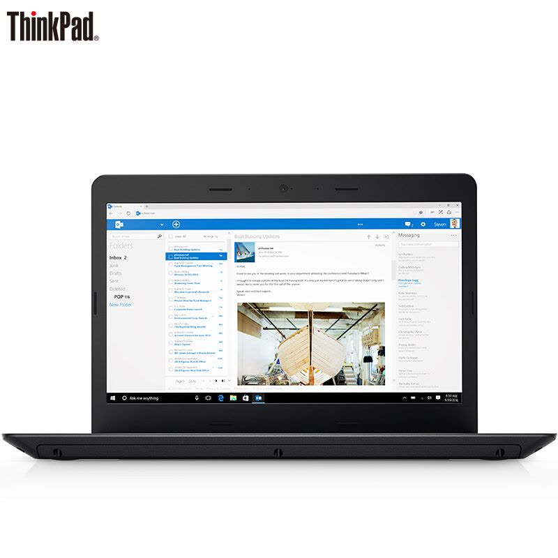 ThinkPad E470 20H1-A04RCD 14英寸笔记本电脑(i5-7200U 8G 180G固态2G独显)图片