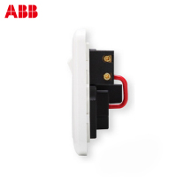 瑞士ABB 开关插座 德静一位三极带开关插座 16AAJ228