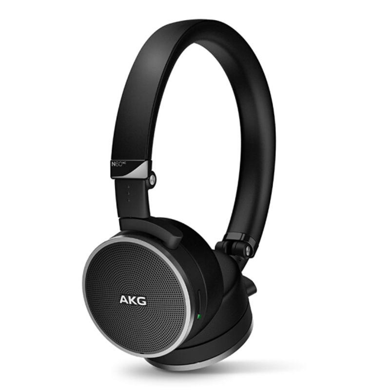 爱科技(AKG)N60NC 头戴式耳机 主动降噪耳机 手机直推耳机 音乐耳机 尊享级HIFI耳机 黑色