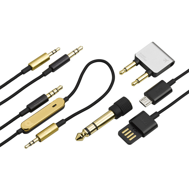 爱科技AKG N90Q 真正黑科技一键定制声音 自动校准高解析头戴式HIFI耳机 黑色