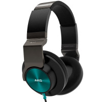 AKG/爱科技 K545 头戴式耳机 HIFI便携耳机 线控耳麦手机耳机 - 绿色