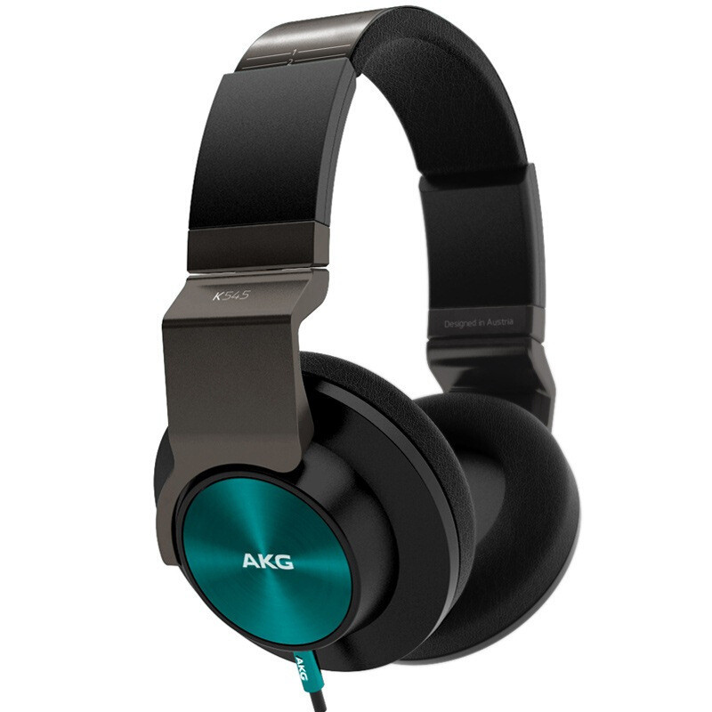 AKG/爱科技 K545 头戴式耳机 HIFI便携耳机 线控耳麦手机耳机 - 绿色