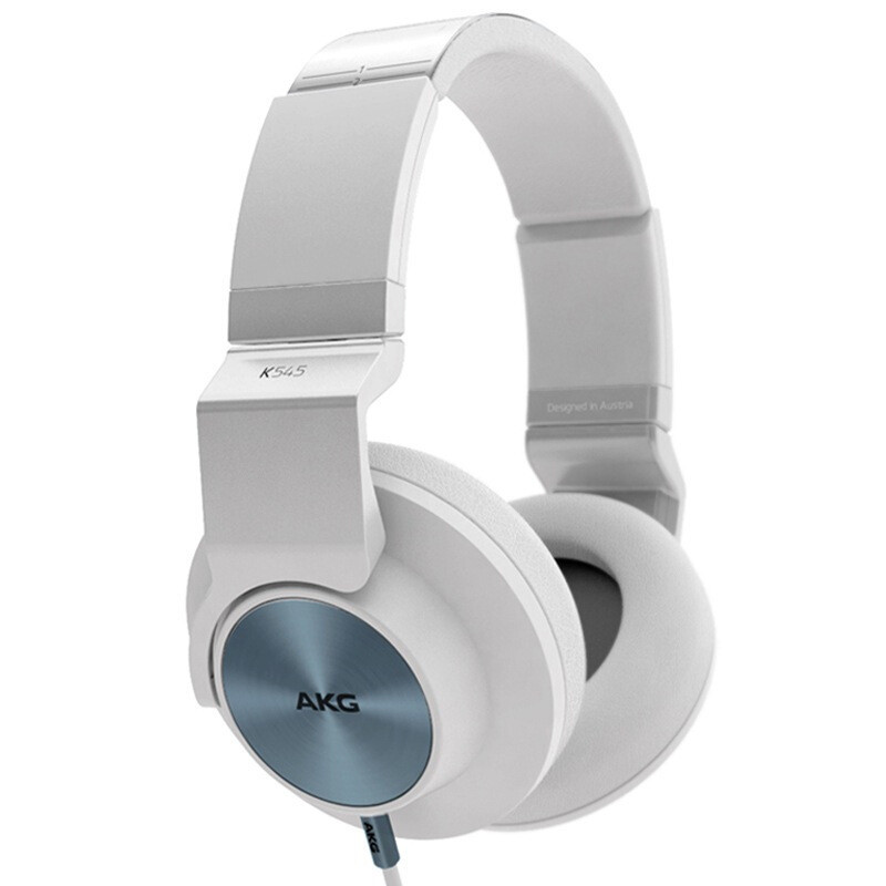 AKG/爱科技 K545 头戴式耳机 HIFI便携耳机 线控耳麦手机耳机 - 白色
