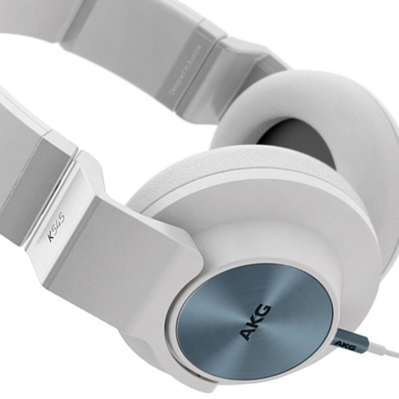 AKG/爱科技 K545 头戴式耳机 HIFI便携耳机 线控耳麦手机耳机 - 白色