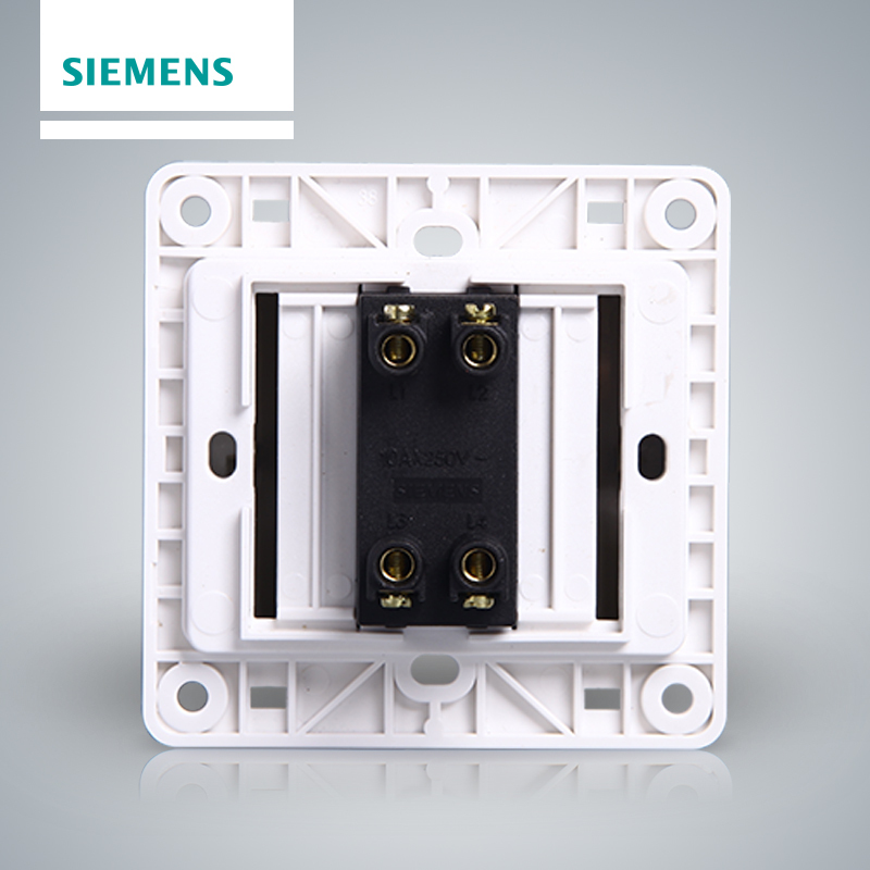 西门子(SIEMENS)开关插座 远景金棕系列一开中途 一开多控5TA01121CC133