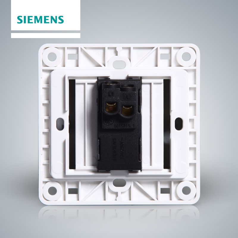 西门子(SIEMENS)开关插座 远景彩银系列一开单控带荧光5TA01131CC122