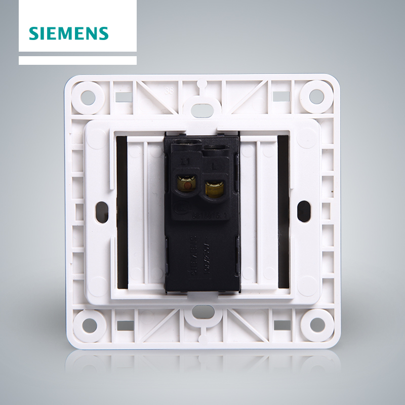 西门子(SIEMENS)开关插座 远景金棕系列一开单控带荧光5TA01131CC133