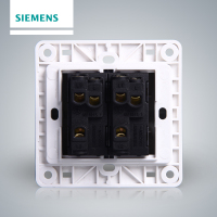 西门子(SIEMENS)开关插座 远景金棕系列二开双控带荧光5TA01171CC133