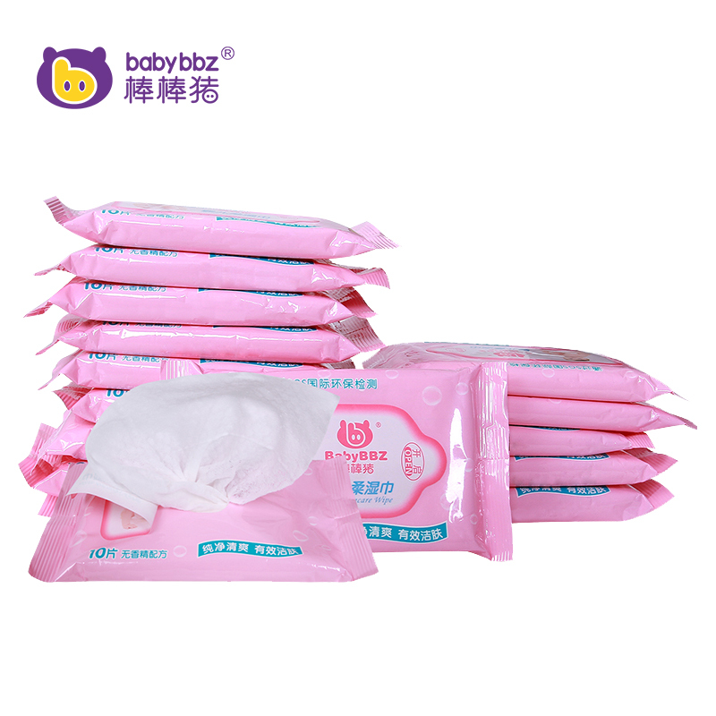 [棒棒猪]婴儿湿巾10抽*30包(BBZ-94B)