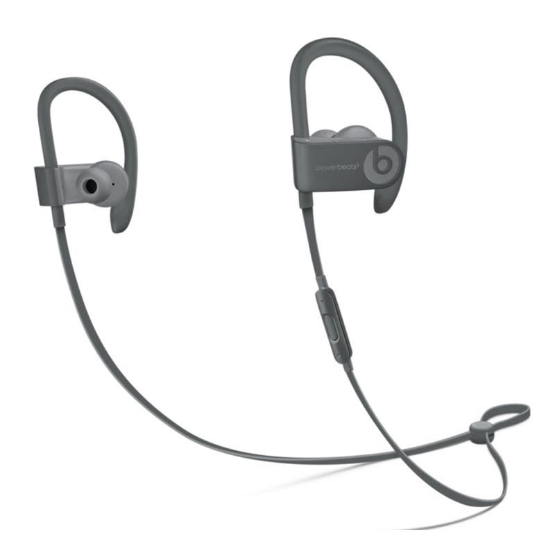 Beats Powerbeats3 Wireless 蓝牙无线 运动耳机 - 沥青灰图片