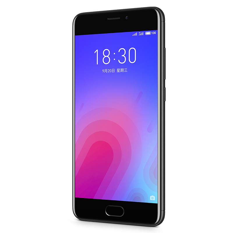 Meizu/魅族 魅蓝6 2GB+16GB 磨砂黑 移动联通电信4G全网通手机