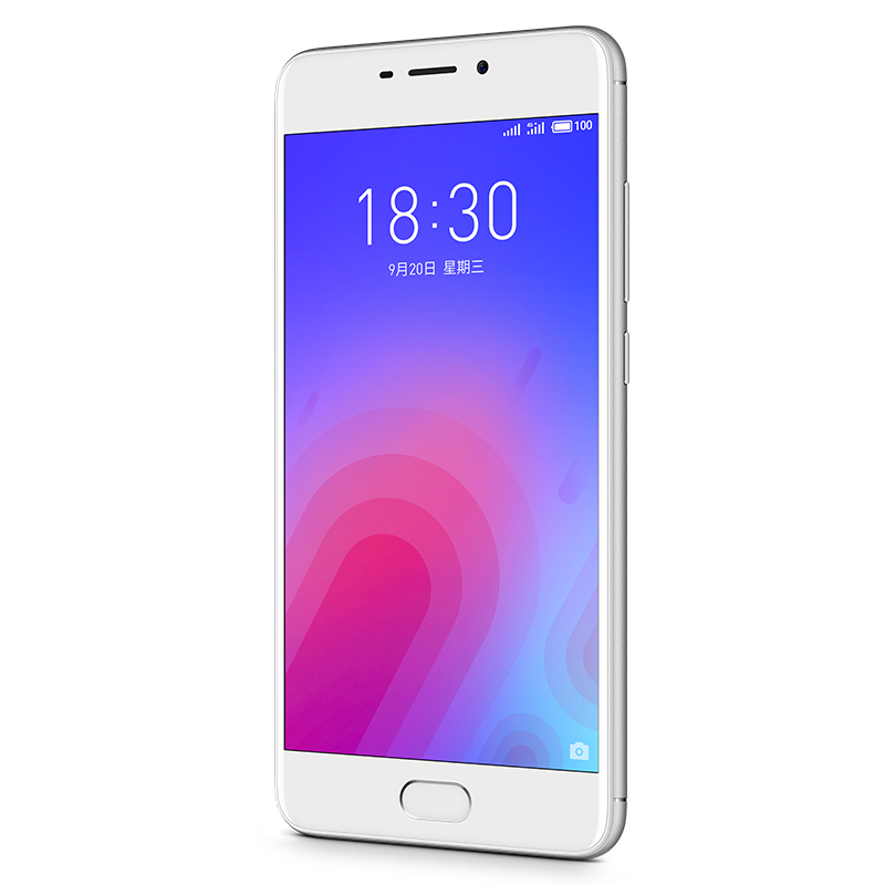 Meizu/魅族 魅蓝6 3GB+32GB 月光银 移动联通电信4G全网通手机