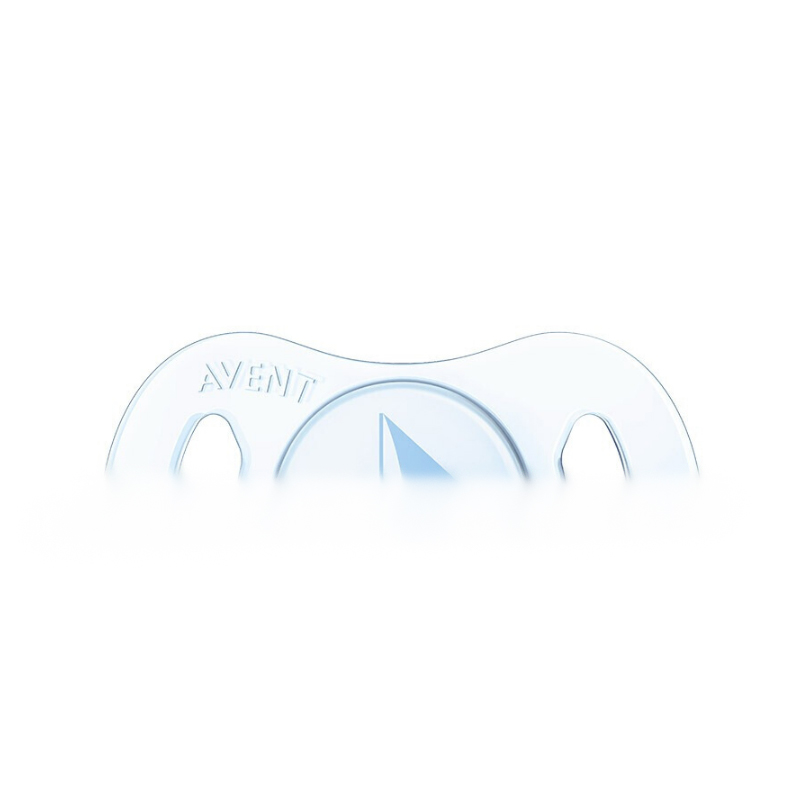 飞利浦AVENT 新安怡新生儿系列轻质安抚奶嘴(0-2个月)对装男宝 硅橡胶材质 标准口径 英国进口高清大图
